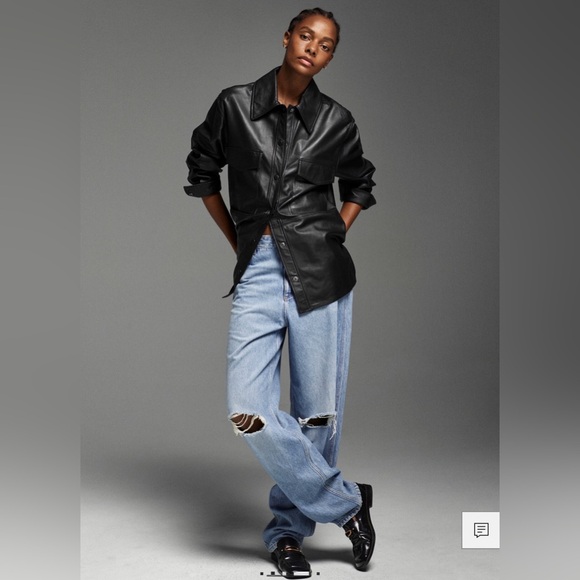 Mango Light Blue Distressed Women Jeans - Picture 3 of 6